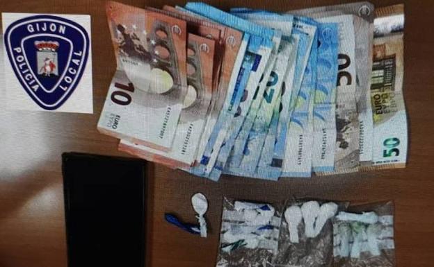 Detenido en Gijón un hombre de 61 años por un presunto delito de tráfico de drogas