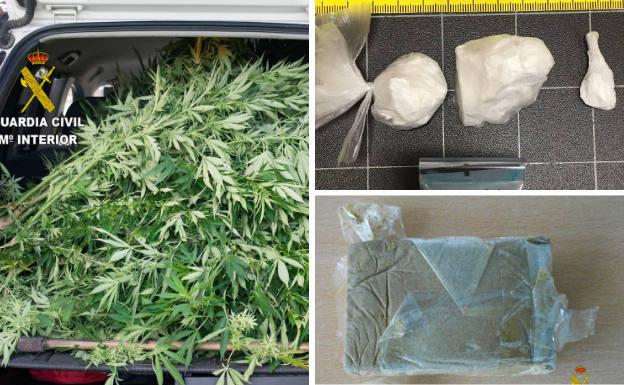 Dos detenidos en Villaviciosa y San Martín del Rey Aurelio por tráfico de drogas