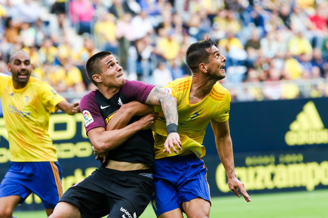 Cádiz-Sporting: las jugadas