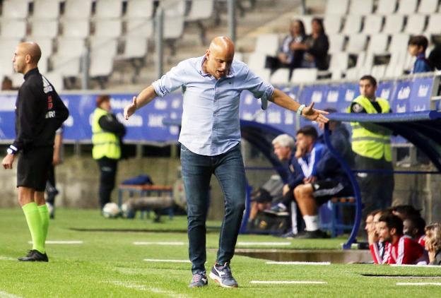 Real Oviedo | Javi Rozada: «Nos faltó ambición para ganar»