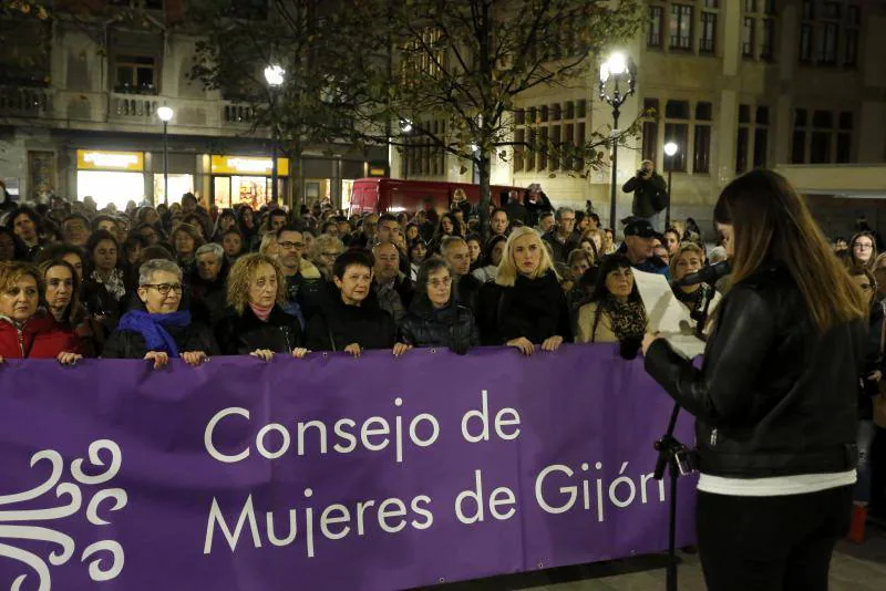 Grito feminista en Asturias contra la 'manada' de Manresa