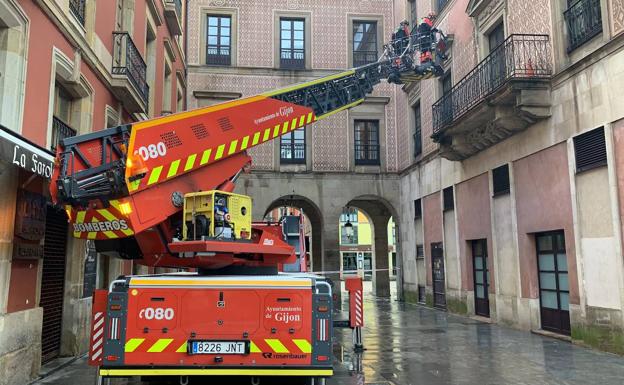 Granizo y vientos de más de 100 kilómetros por hora en Asturias
