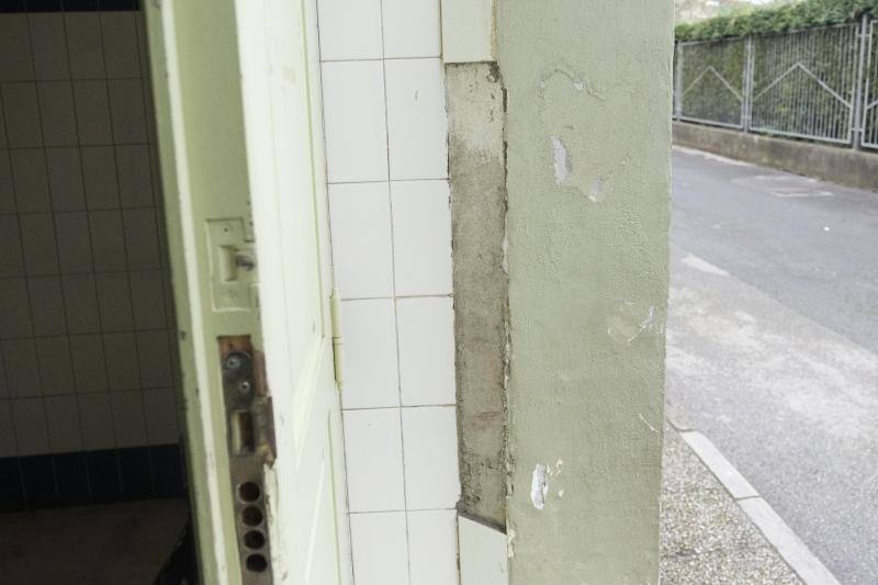 Así ha quedado el colegio de Jove de Gijón tras la inundación