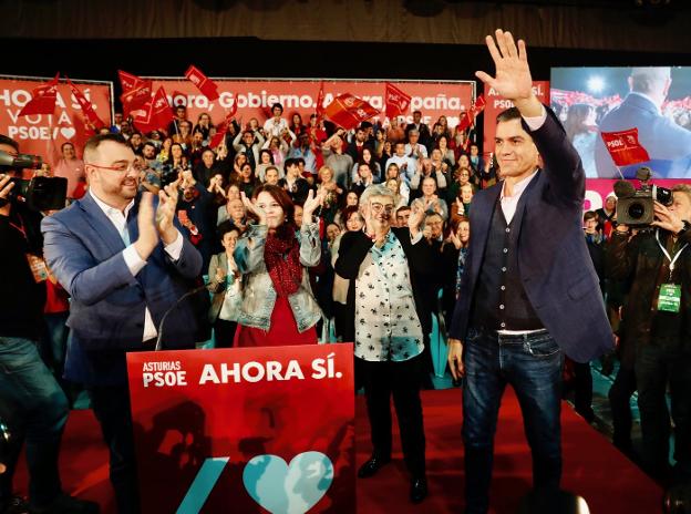 Sánchez: «Volveré como presidente para hacer cosas buenas por esta tierra»