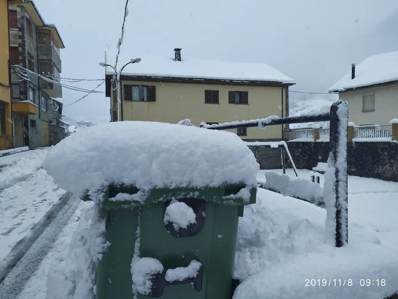 La nieve en el Occidente asturiano