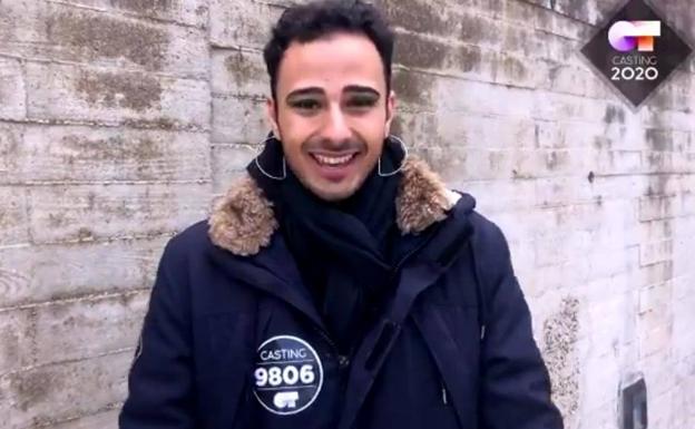 Nayim Temine, el gijonés que ha llegado a la fase final de los 'castings' de Operación Triunfo