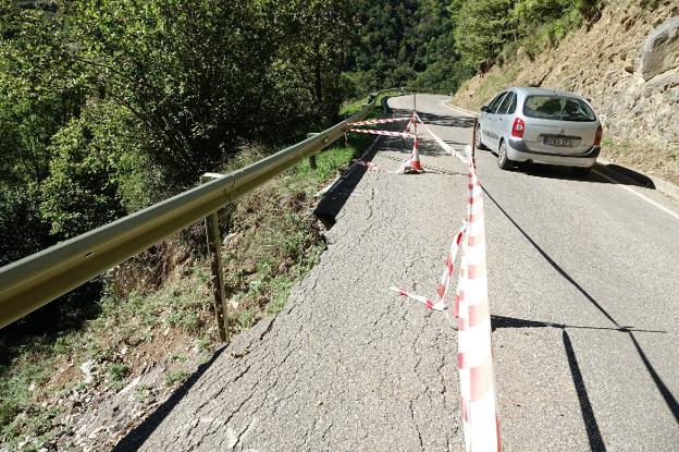 El Principado construirá una escollera en el argayu de Sotres