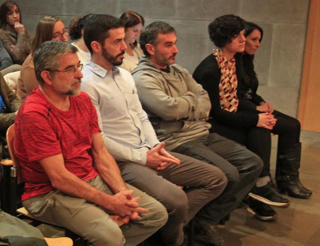 Los acusados por frenar un desahucio en Ciudad Naranco se declaran «inocentes»