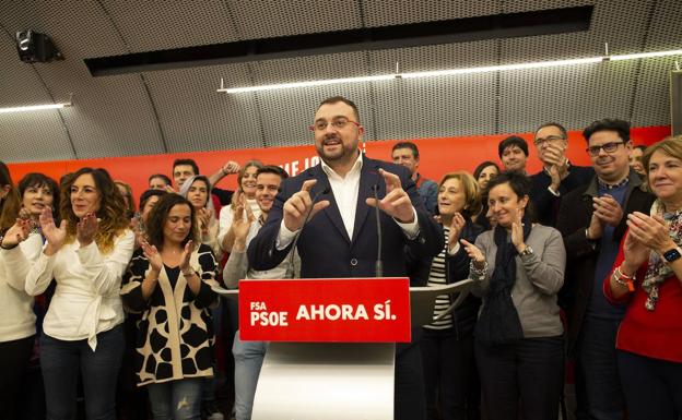 Elecciones 10-N Asturias | Barbón afirma que el PSOE ha ganado «alto y claro» las elecciones generales