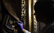 Los retablos de la Catedral de Oviedo, en plena renovación de imagen