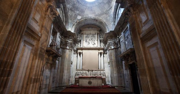 Arranca después de diez años la rehabilitación de la capilla de los Vigiles de la Catedral
