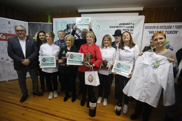 El restaurante La Gitana, de Gijón, gana la tercera edición del pote perfecto