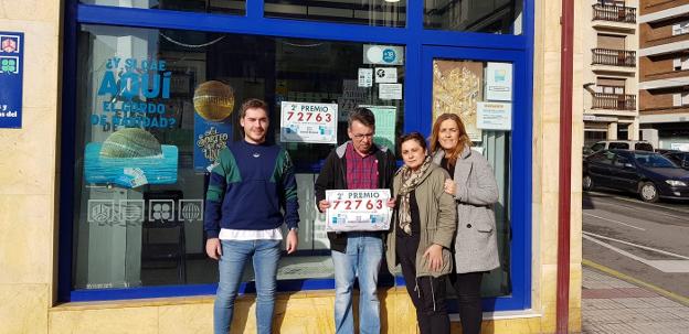 «Estamos muy nerviosos; este pellizco viene muy bien en estas fechas»