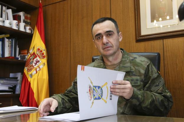 «He tenido el privilegio de mandar al mejor regimiento de España»
