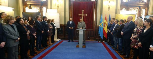 Marcelino Marcos pide «renovar» el pacto territorial con una reforma constitucional