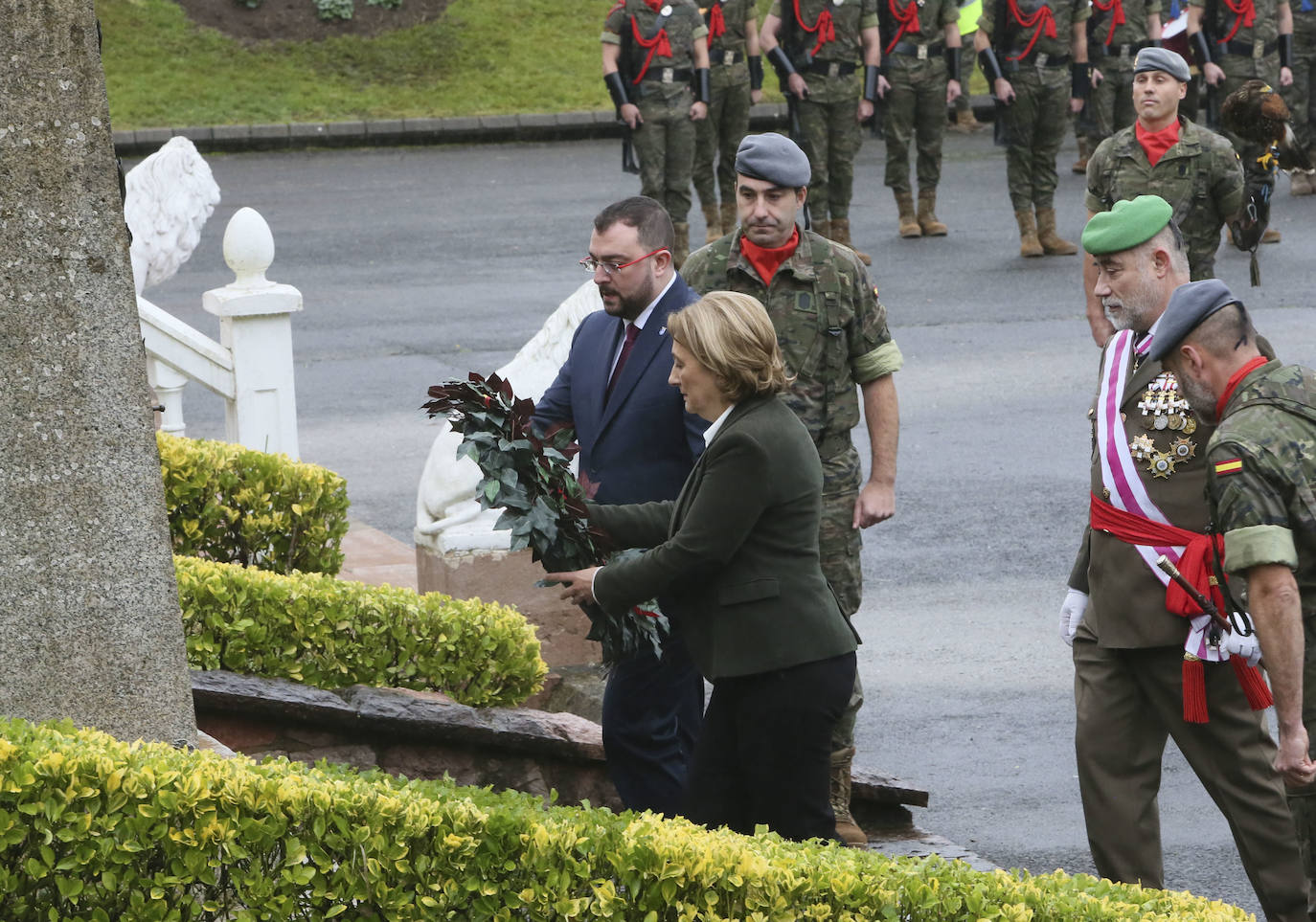 Cabo Noval celebra la Inmaculada, patrona de la Infantería