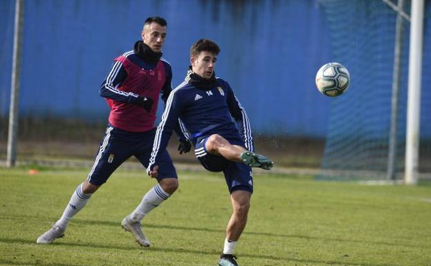 Real Oviedo | Jimmy: «Tenemos la cabeza tranquila y es nuestro mejor momento»