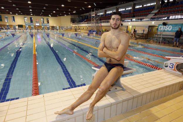 César Castro participa en la Amsterdam Swim Cup