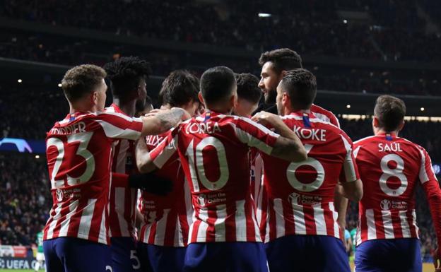 La Champions impulsa al Atlético