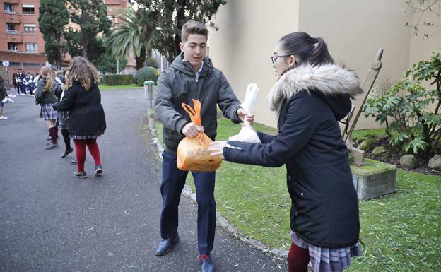 800 kilos de solidaridad en Gijón