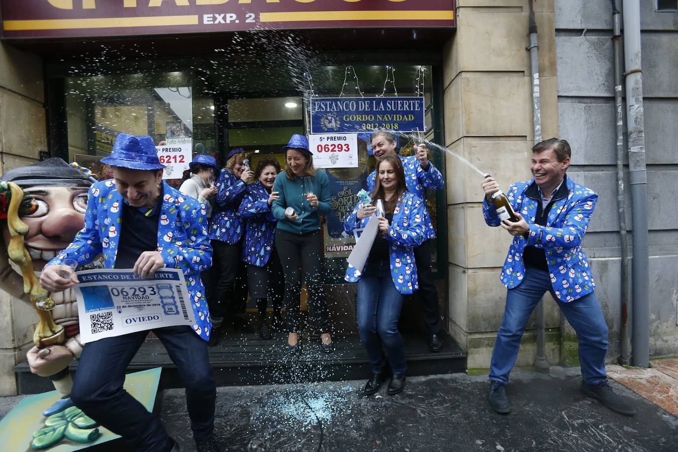 Lotería de Navidad 2019: Asturias recibe 346.000 euros de la Lotería