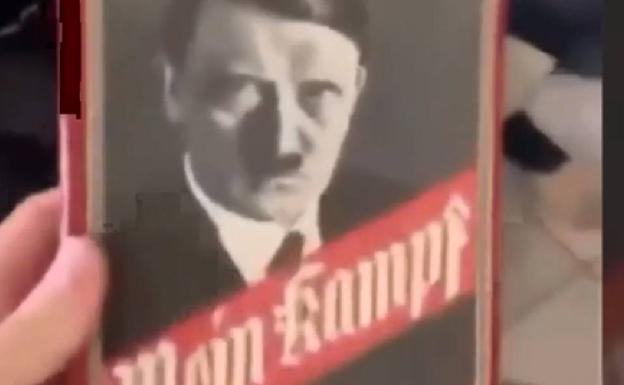 El supuesto equívoco de un abuelo que le regala al nieto el 'Mein Kampf' de Hitler en lugar del Minecraft