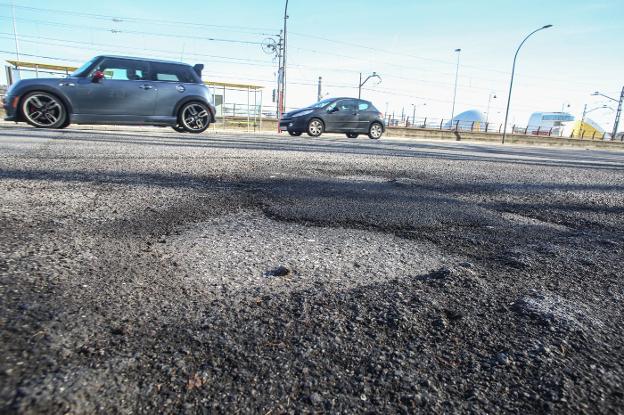 156 baches en menos de tres kilómetros