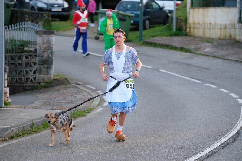 La San Silvestre rural de Las Regueras bate récord con 264 participantes