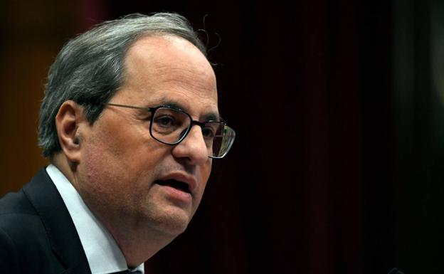 El Parlament responde a la Junta Electoral ratificando a Quim Torra