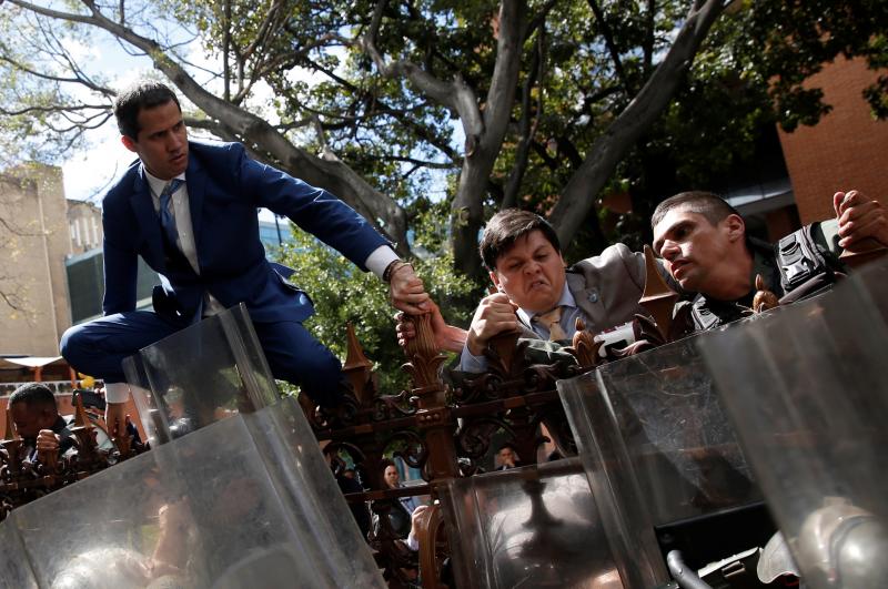 Tensión en la Asamblea Nacional de Venezuela