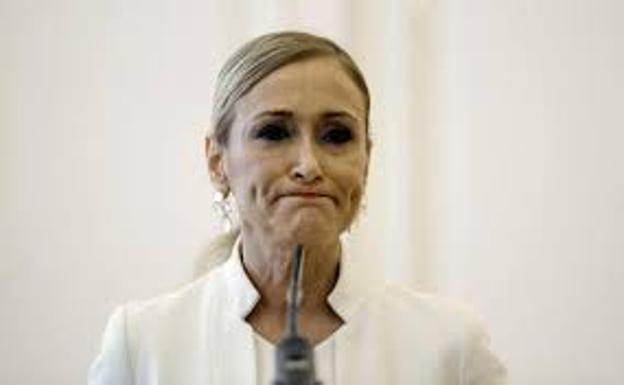 La expresidenta de la Comunidad de Madrid Cristina Cifuentes, posible participante de 'Supervivientes 2020'