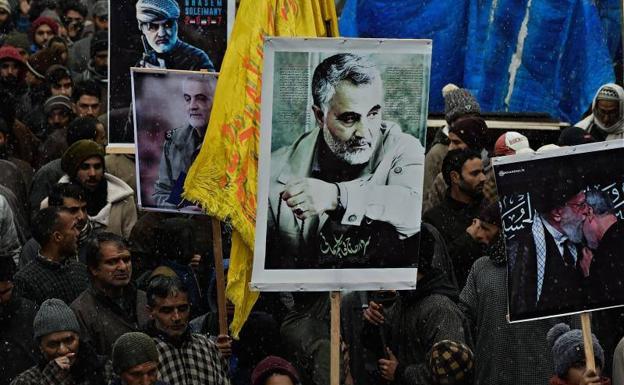 El líder supremo de Irán: «El ataque con misiles a EE UU no es suficiente»