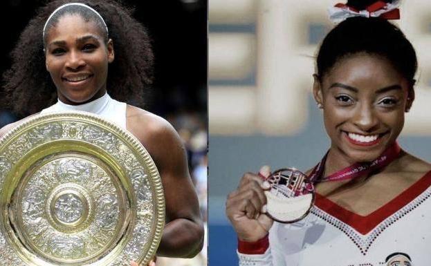Serena Williams y Simone Biles, entre los 5 mejores deportistas de la década