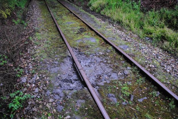 Los trenes de Feve circulan en Asturias por un punto negro cada diez kilómetros de recorrido