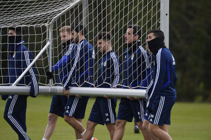 Entrenamiento del Real Oviedo (14/01/2020)