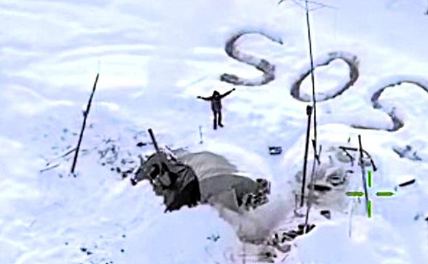 Salvado por el instinto en Alaska