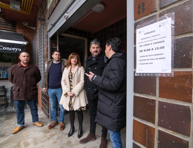 La Jefatura Superior de Policía cierra por la tarde la comisaría de Lugones por «falta de actividad»