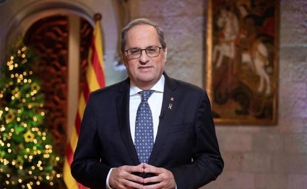 La Fiscalía da oxígeno a Torra al apoyar que siga de momento al frente de la Generalitat