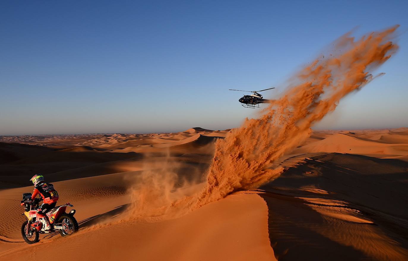 Las espectaculares imágenes que deja el Dakar 2020