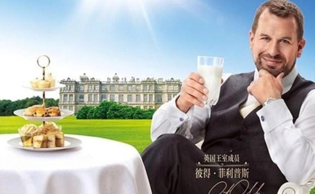 Nueva sorpresa para Isabel II: su nieto primogénito protagoniza un anuncio de leche