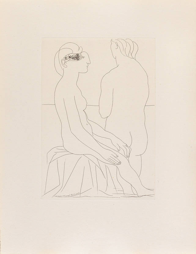 Grabados de Picasso en el Niemeyer