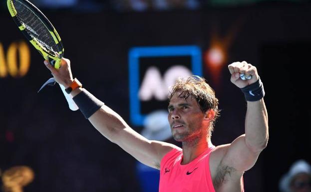 Nadal bate a Carreño y se clasifica para los octavos del Abierto de Australia