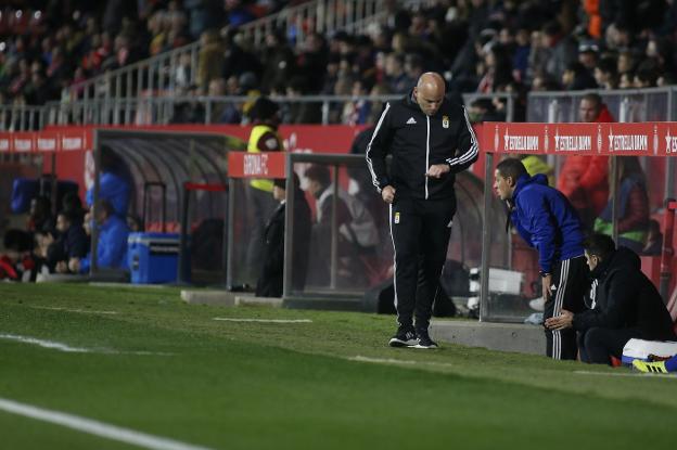 Real Oviedo | Rozada: «Le damos valor al punto por la situación en la que está el equipo»