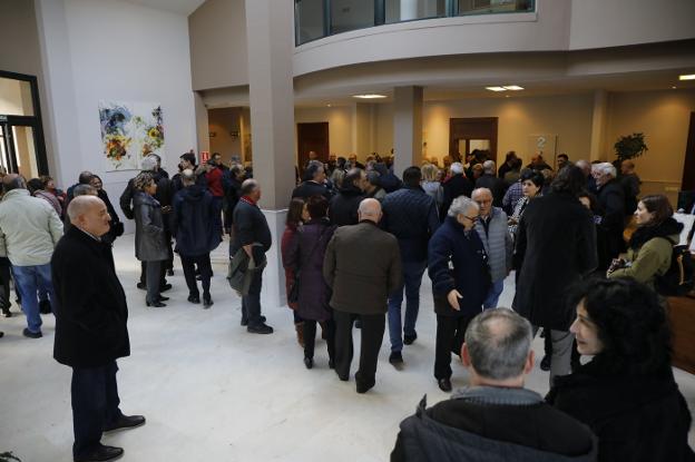 Último adiós en Sotrondio al exconcejal José Ramón Gutiérrez