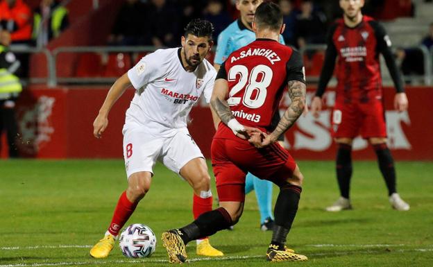 El Mirandés sigue sorprendiendo y elimina al Sevilla