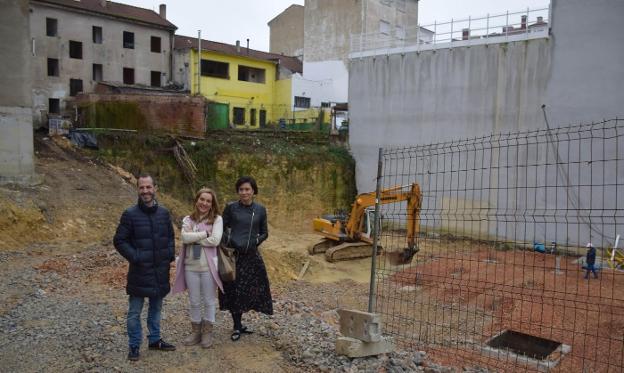 La rotonda de Genji y Antonio Machado, en Lugones, tendrá dos nuevos bloques de pisos