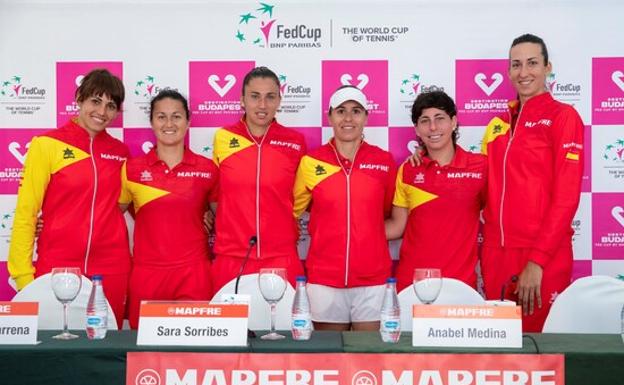 España busca sin Muguruza el pase a la nueva Copa Federación