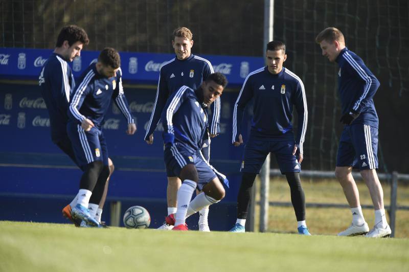 Entrenamiento del Real Oviedo (07/02/2020)