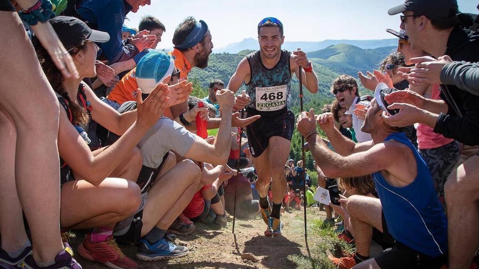 Juanjo Somohano, un Cabraliego en la cima del trail