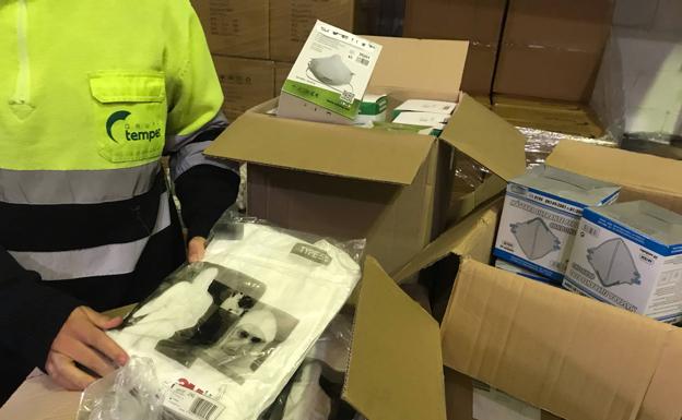 La empresa asturiana Temper dona 10.000 unidades de material médico a China para afrontar el coronavirus